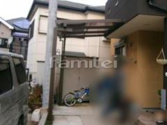 フル木製調テラス屋根 三協ナチュレ1階 (パーゴラ風)