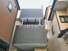 ベランダ屋根 LIXILスピーネ2階