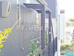 フル木製調テラス屋根 YKKサザンテラスパーゴラタイプ 1階 LIXIL独立式フーゴF1階