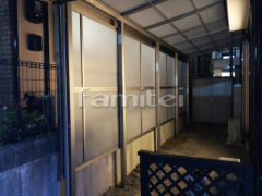 雨除け屋根 LIXILスピーネ1階