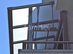 2階ベランダ屋根 LIXILスピーネF 物干し