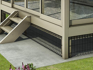 YKKAP ソラリア テラス囲い オプション 床下メッシュ囲い