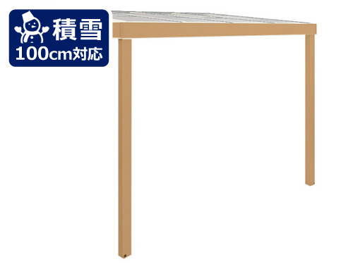 激安1階テラス屋根LIXIL 木製調 ジーマ テラス パターン3 積雪100cm対応 激安1階テラス屋根LIXIL 木製調 ジーマ テラス パターン3 積雪100cm対応
