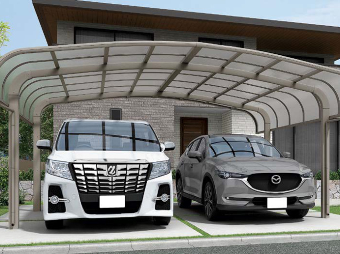 激安カーポート1台LIXIL フーゴR 袖壁 激安カーポート1台LIXIL フーゴR 袖壁
