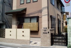 新築セミクローズ外構