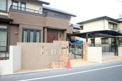 新築外構 セミクローズ