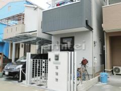 新築セミクローズ外構