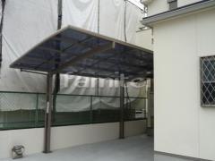 LIXIL カーポート カーブポートシグマ1台 ベランダ屋根 サンクテラス2階