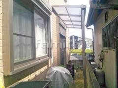 洗濯干し屋根 フラットテラス1階