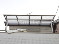 ベランダ屋根 LIXILスピーネ2階