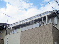 ベランダ屋根 YKKヴェクター2階