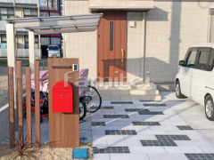 新築シンプル オープン外構
