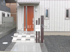 新築シンプル オープン外構