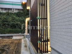 木製調目隠しフェンス塀 格子ウッド