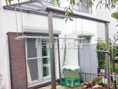 雨除け屋根 LIXILスピーネ1階