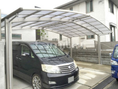 カーポート 洗濯干し屋根 土間コンクリート 立水栓