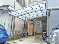 カーポート LIXILネスカR1台 柱なし雨除け屋根 スピーネ1階