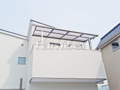 ベランダ屋根 フラットテラス2階