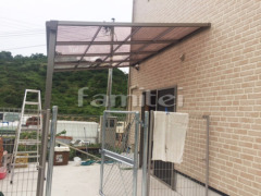 雨除け屋根 LIXILスピーネ1階