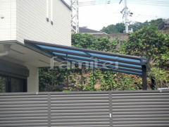 雨除け屋根 フラットテラス1階