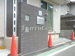 新築シンプル オープン外構