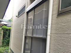 雨除け屋根 LIXILスピーネ1階 目隠しパネル