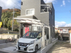カーポート プライスポート1台 ベランダ屋根 レギュラーテラス2階