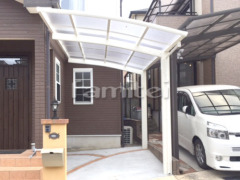 駐車場 お庭 リフォーム外構