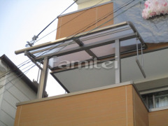 ベランダ屋根 LIXILスピーネ1階・2階