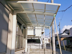 カーポート YKKレイナポートRE1台 ベランダ屋根 レギュラーテラス2階