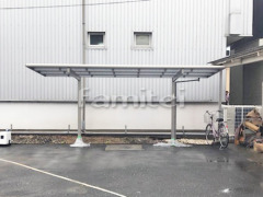 自転車バイク屋根 YKKエフルージュ イナバ物置シンプリー