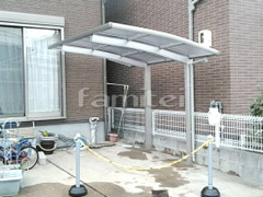 自転車バイク屋根 YKKレイナポート