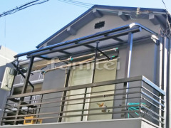 ベランダ屋根 YKKヴェクター2階