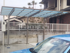 カーポート 三協セルフィ1台 雨除け屋根 LIXILスピーネ1階