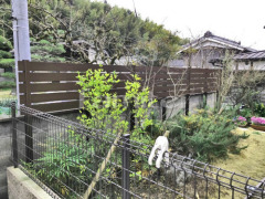 目隠しフェンス 角柱