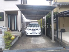 カーポート LIXILフーゴF縦2台 ヨド物置 エルモ