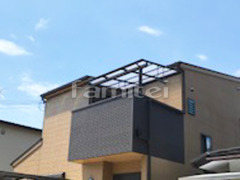 ベランダ屋根 LIXILスピーネ2階