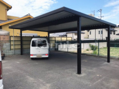積雪カーポート YKKレオンポートneo 積雪50cm対応 横3台用