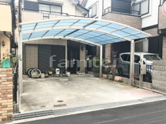 カーポート YKKレイナポート横2台
