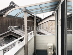 ベランダ屋根 LIXILスピーネ2階