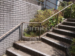 玄関階段 手摺りLIXIL グリップライン