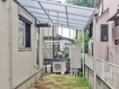 雨除け屋根 YKKソラリア1階