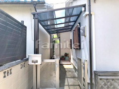 雨除け屋根 YKKソラリア1階