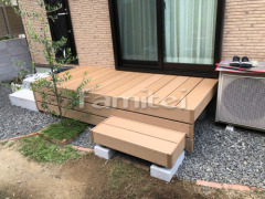 人工木材ウッドデッキ LIXIL樹ら楽ステージ イナバ物置 シンプリー