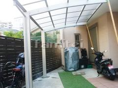 カーポート YKKレイナポート1台・ベランダ屋根 ソラリア2階