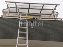 2階ベランダ屋根 LIXIL スピーネR