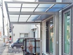 カーポート LIXILフーゴF逆勾配1台