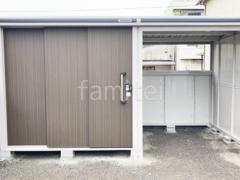 ヨド物置 エルモコンビ LMD-2218+LKD1818