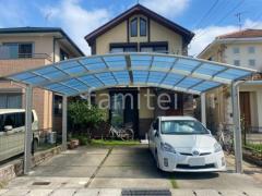 カーポート YKKレイナポートグラン横2台
