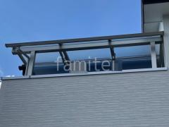 1階テラス屋根 2階ベランダ屋根 YKKAP ソラリアR